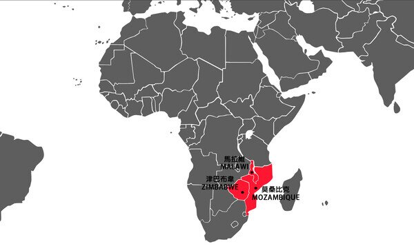 Cyclone Idai map